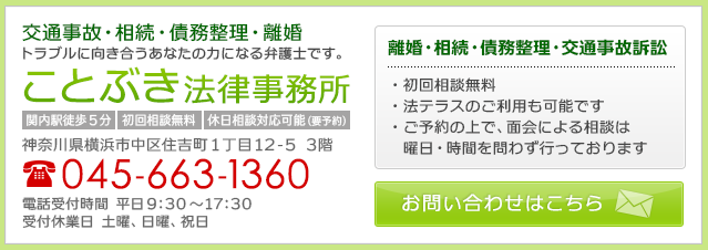 問い合わせバナー